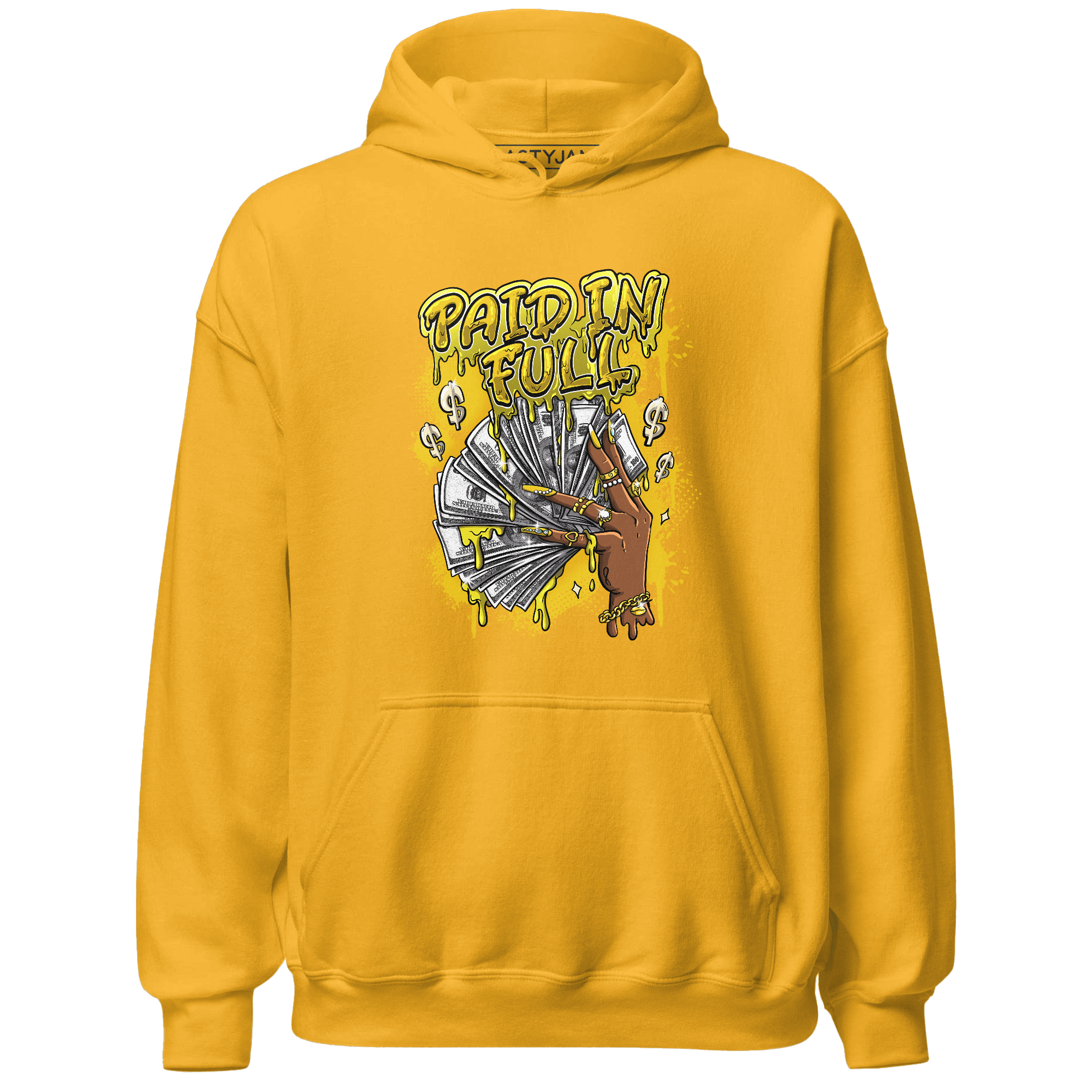 Vivid Sulfur 4s Hoodie Match Paid In Full - NastyJamz