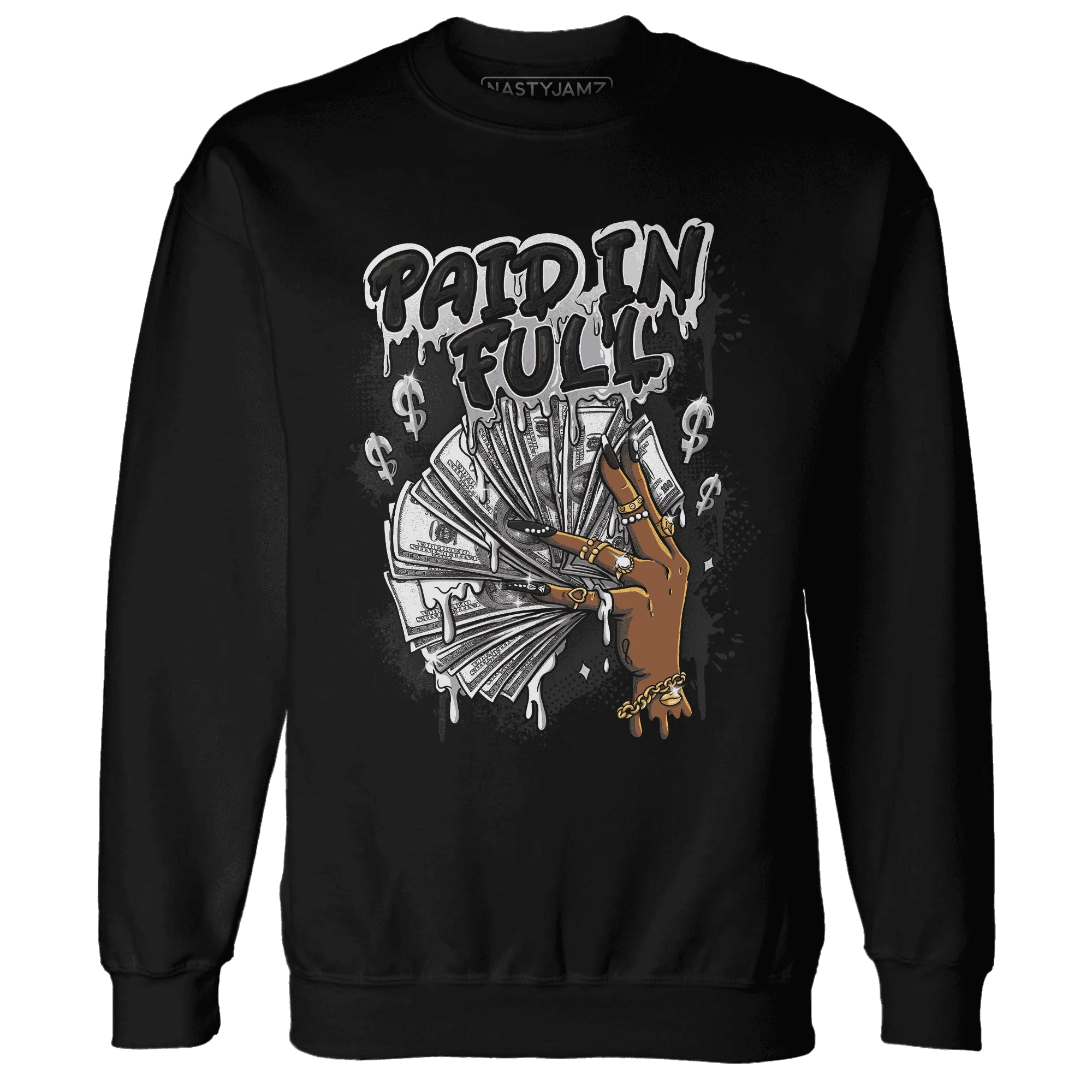 White-Thunder-4s-Sweatshirt-Match-Paid-In-Full