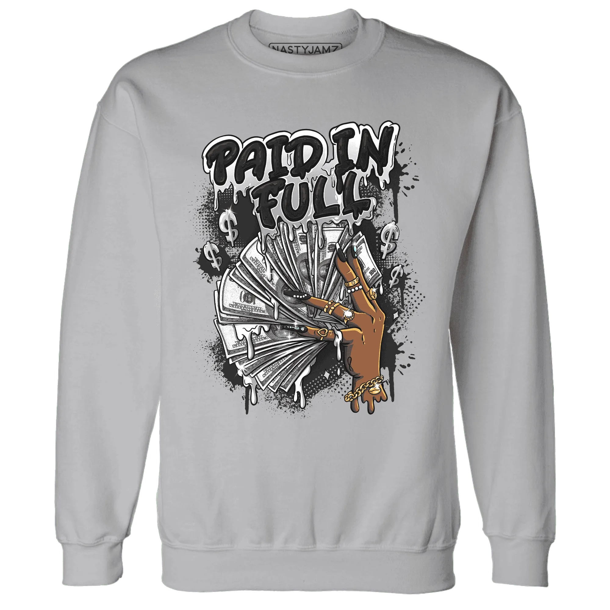 White-Thunder-4s-Sweatshirt-Match-Paid-In-Full