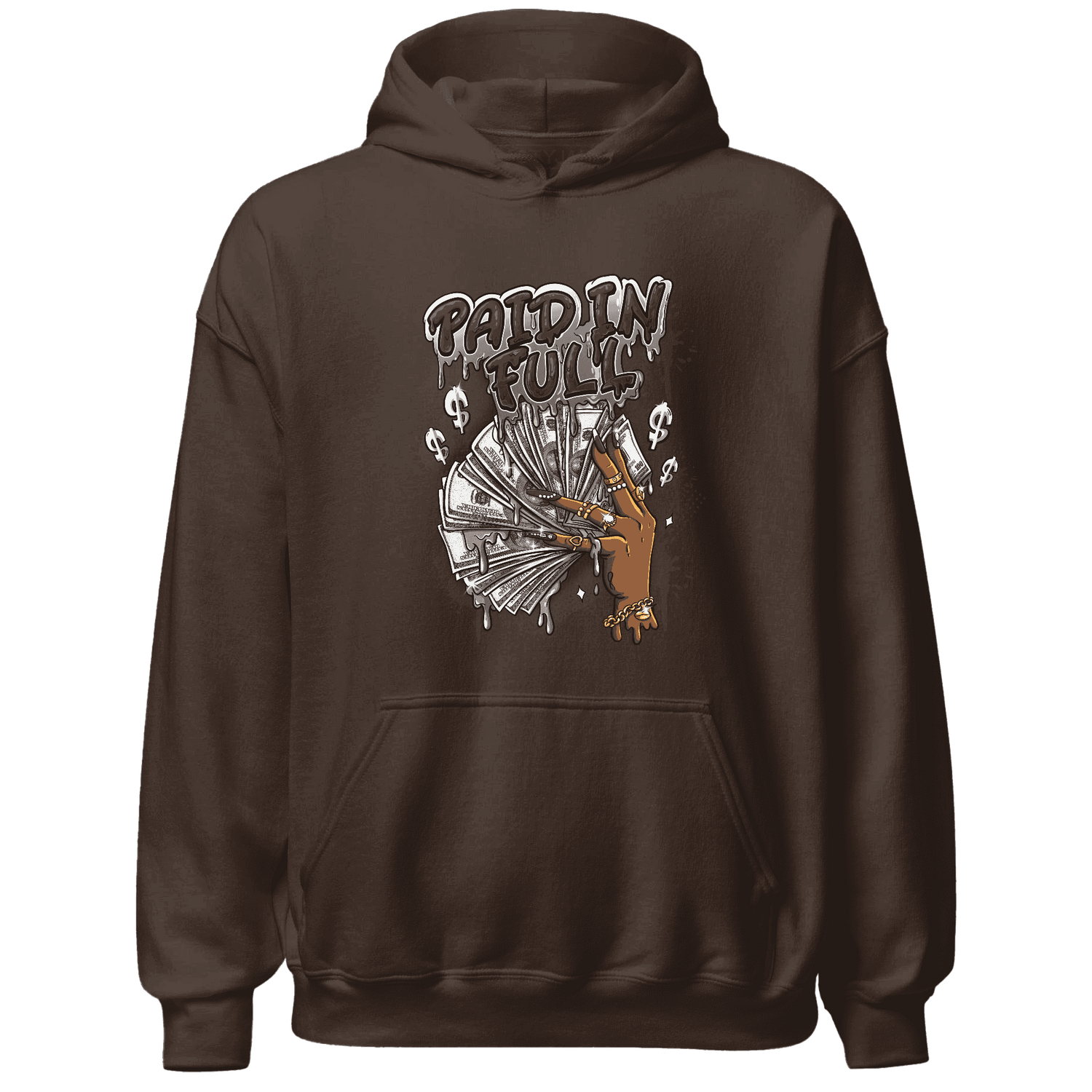 Dunk Low Baroque Brown Hoodie Match Paid In Full - NastyJamz