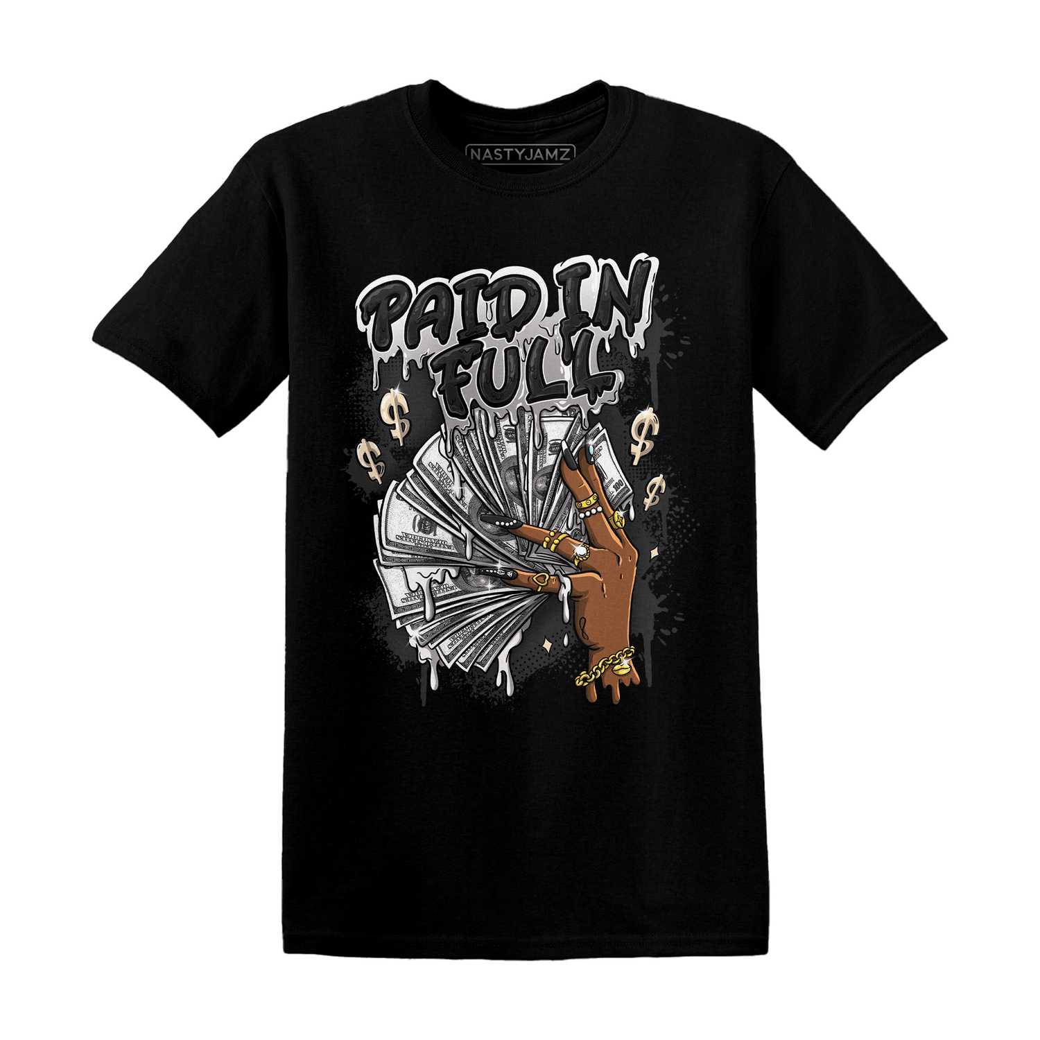 JD Jumman Jack University Red T Shirt Match Paid In Full - NastyJamz