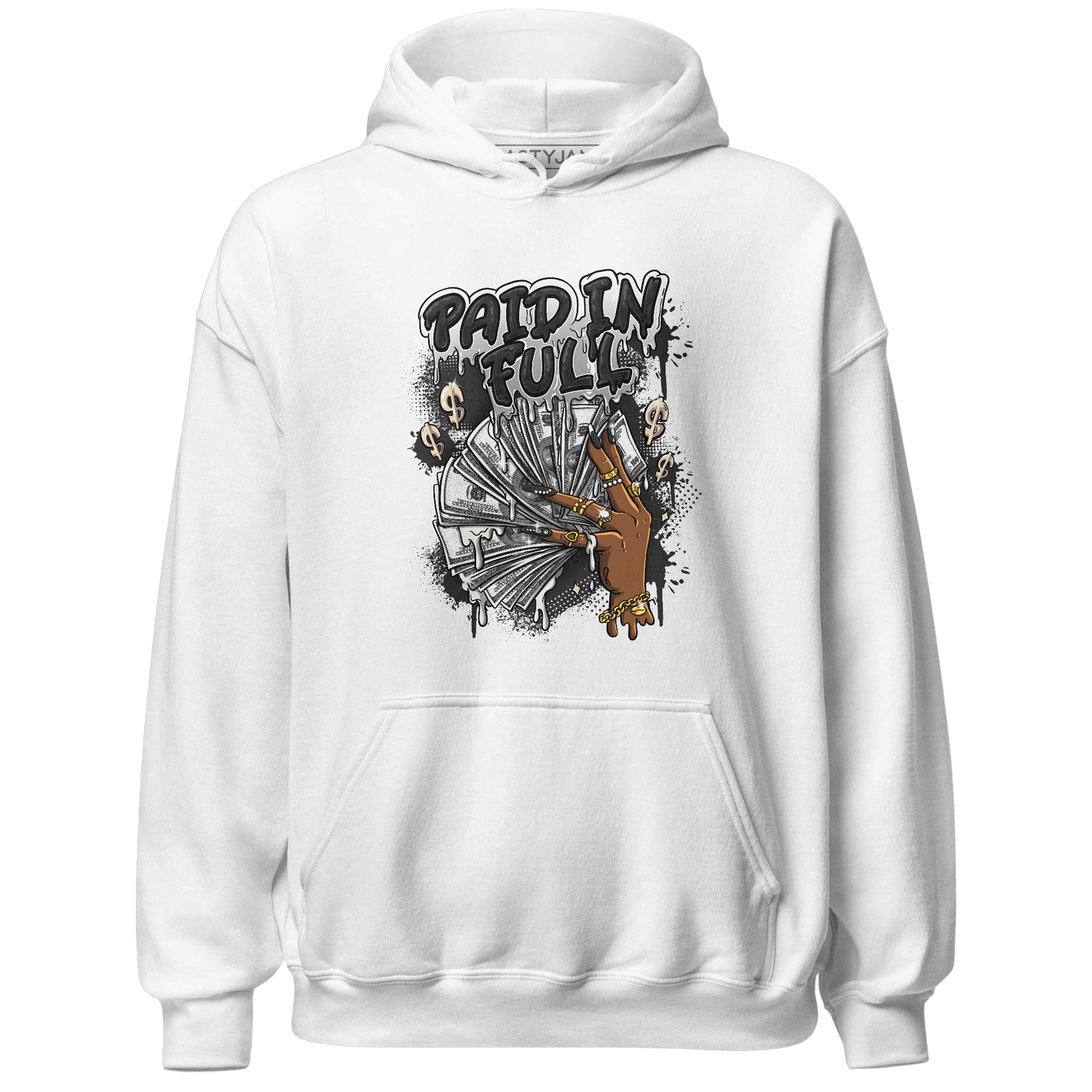 Jumman Jack Universityy Red Hoodie Match Paid In Full - NastyJamz