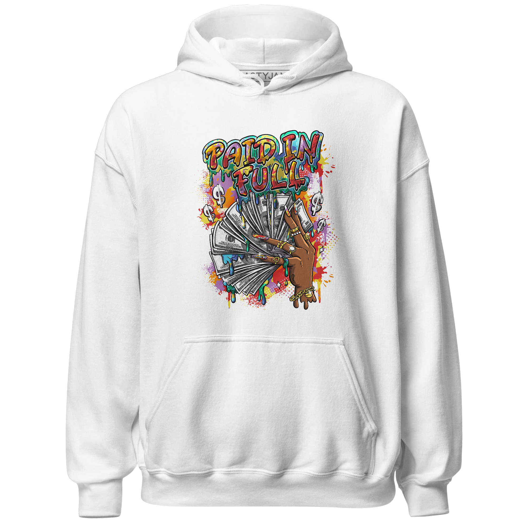Mid GS Six Championships 1s Hoodie Match Paid In Full - NastyJamz