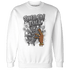 Retro High OG Black White 1s Sweatshirt Match Paid In Full - NastyJamz
