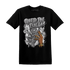 Retro High OG Black White 1s T Shirt Match Paid In Full - NastyJamz