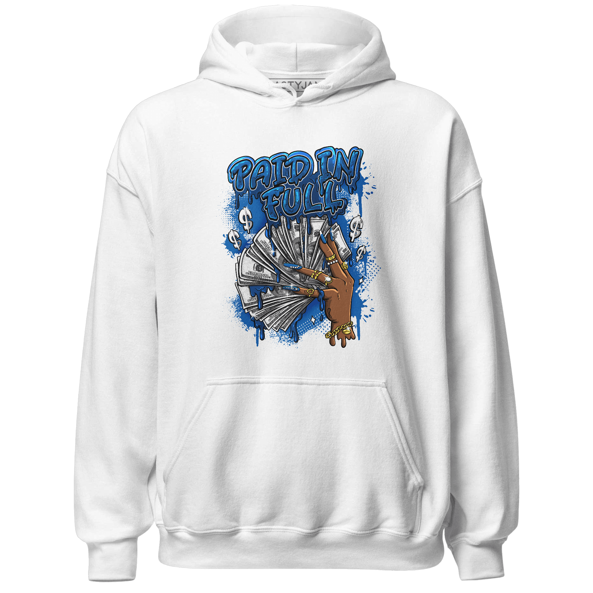 Royal Reimagined 1s Hoodie Match Paid In Full - NastyJamz