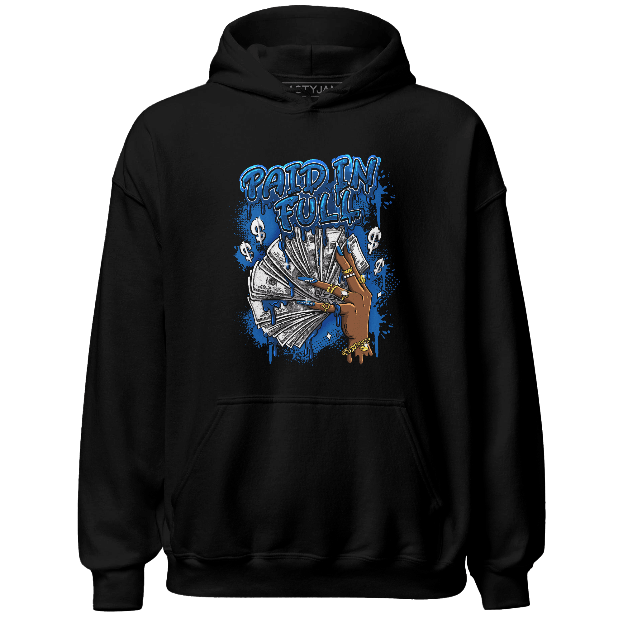 Royal Reimagined 1s Hoodie Match Paid In Full - NastyJamz