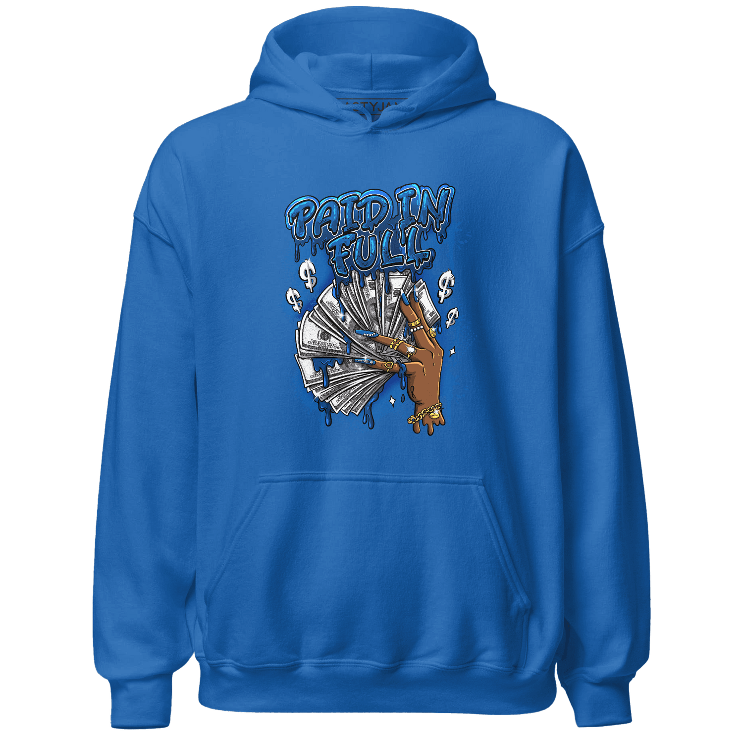 Royal Reimagined 1s Hoodie Match Paid In Full - NastyJamz