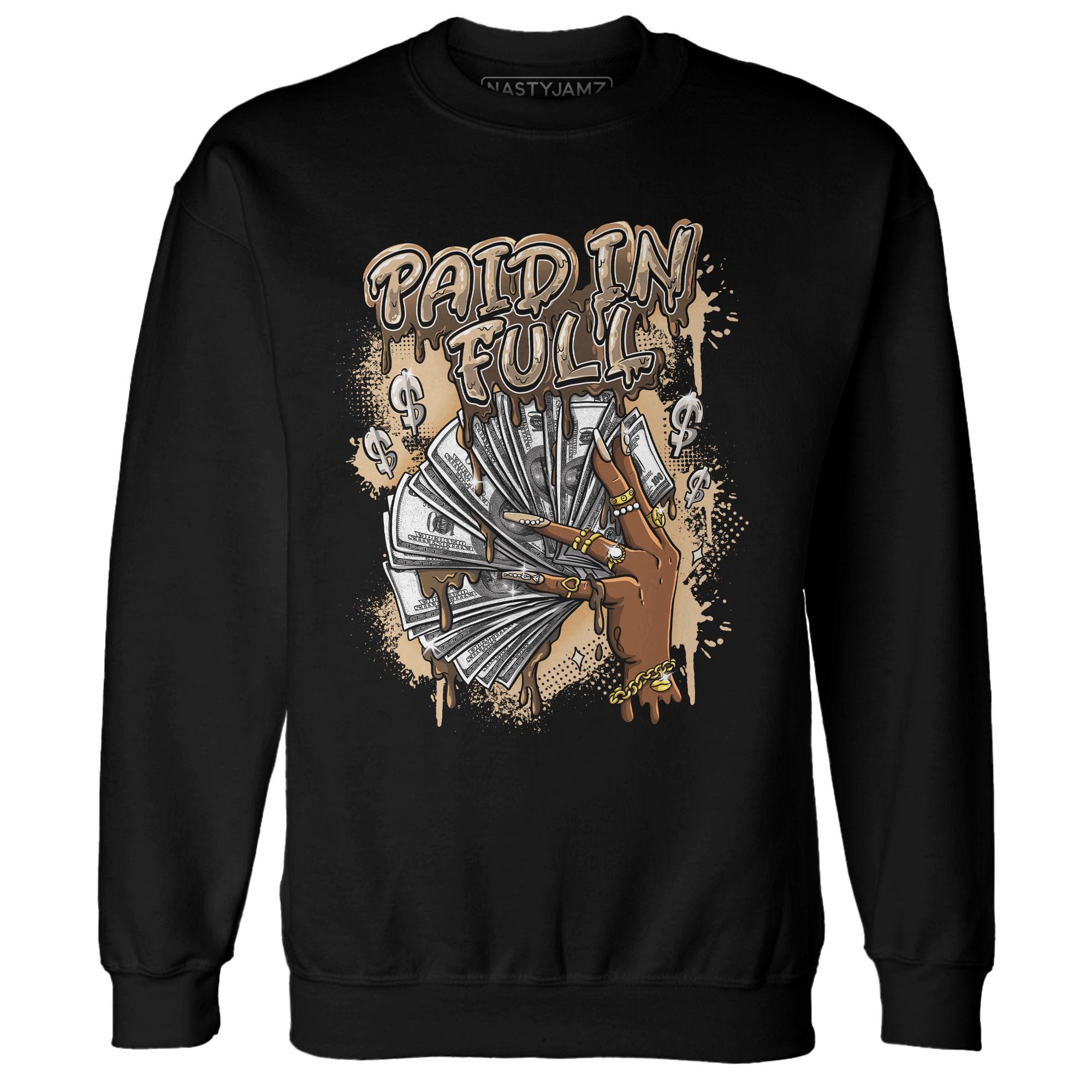 Palomino 3s Sweatshirt Match Paid In Full - NastyJamz