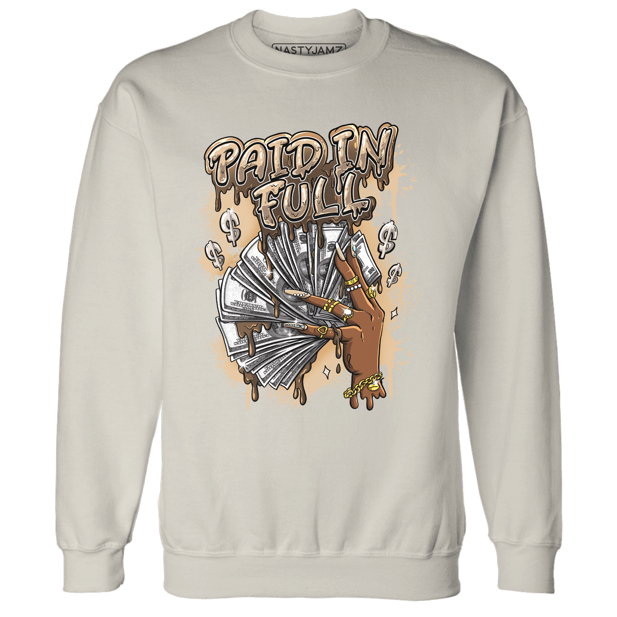 Palomino 3s Sweatshirt Match Paid In Full - NastyJamz