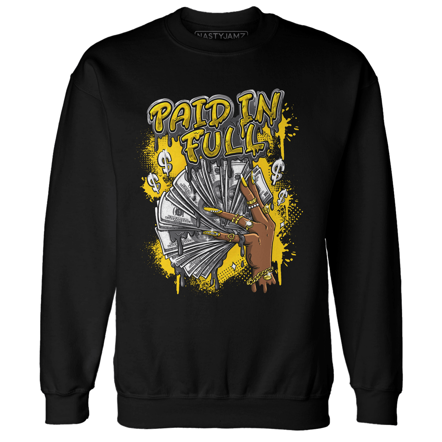 Thunder 4s Sweatshirt Match Paid In Full - NastyJamz