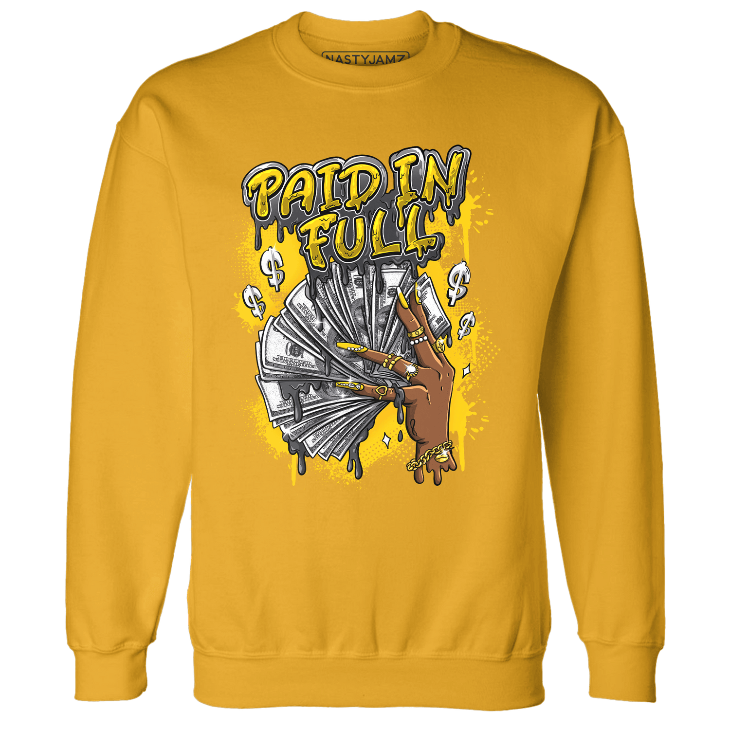 Thunder 4s Sweatshirt Match Paid In Full - NastyJamz