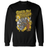 Yellow Ochre 6s Sweatshirt Match Paid In Full - NastyJamz