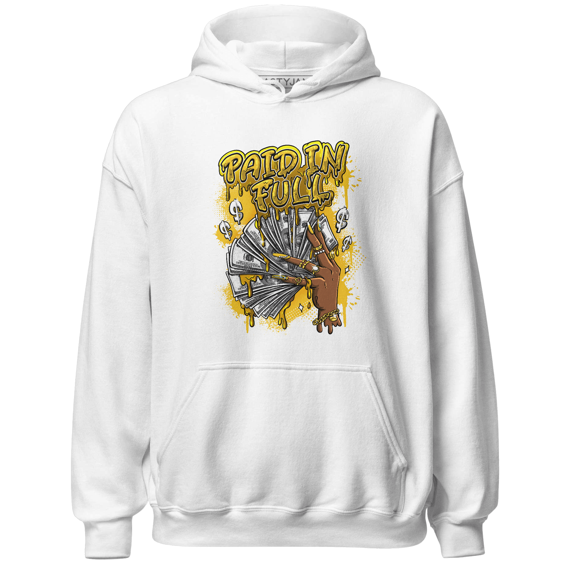 Yellow Ochre 6s Hoodie Match Paid In Full - NastyJamz