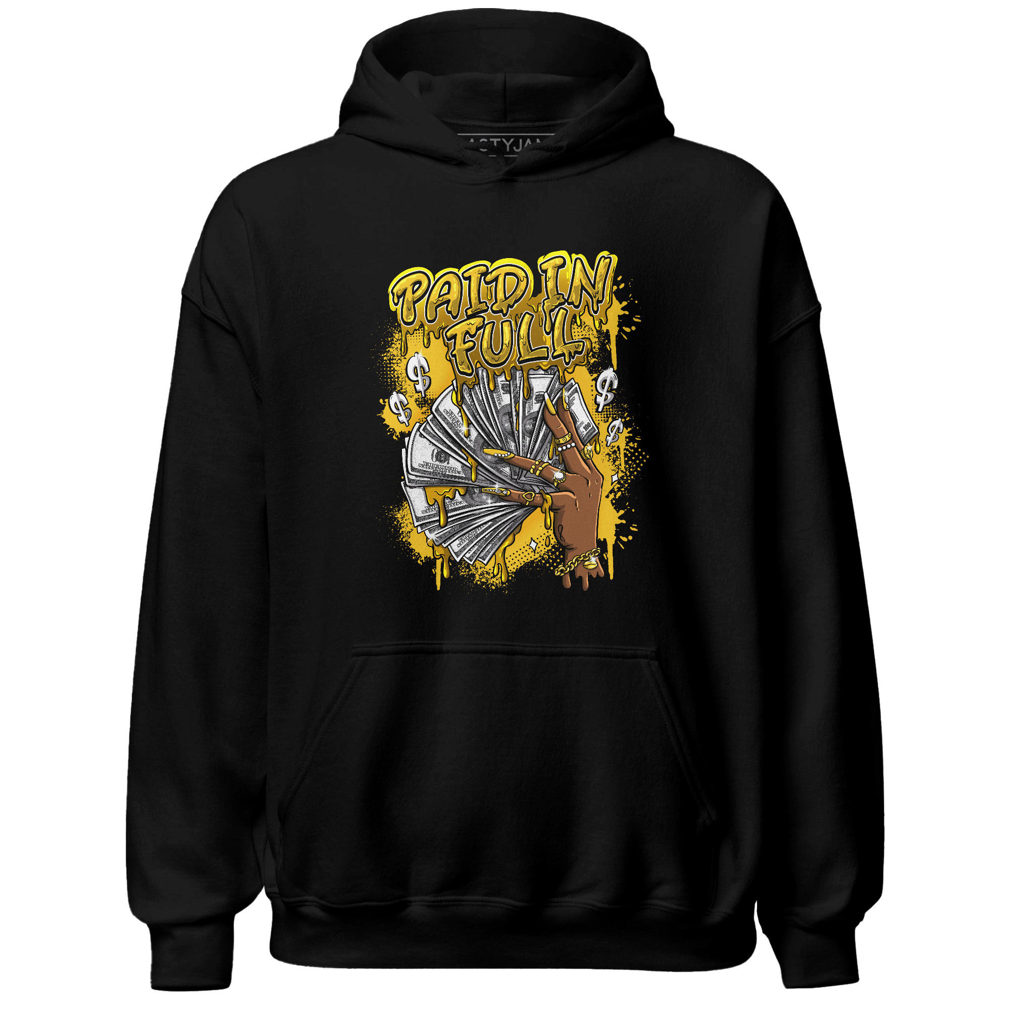 Yellow Ochre 6s Hoodie Match Paid In Full - NastyJamz