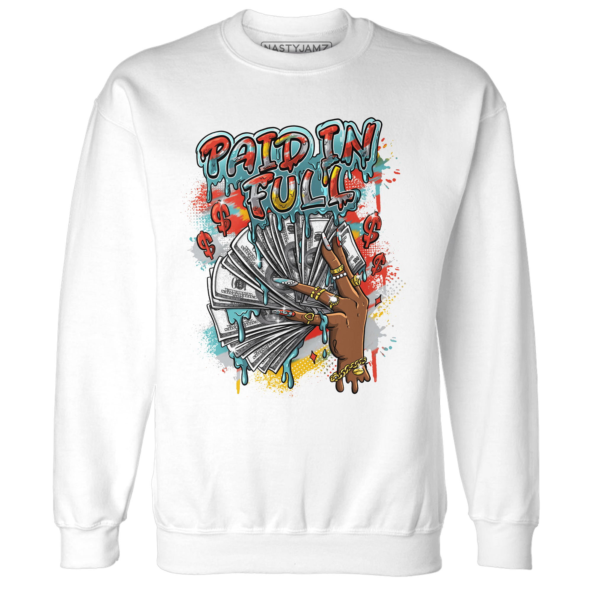 KB 8 Protro Venice Beach Sweatshirt Match Paid In Full - NastyJamz