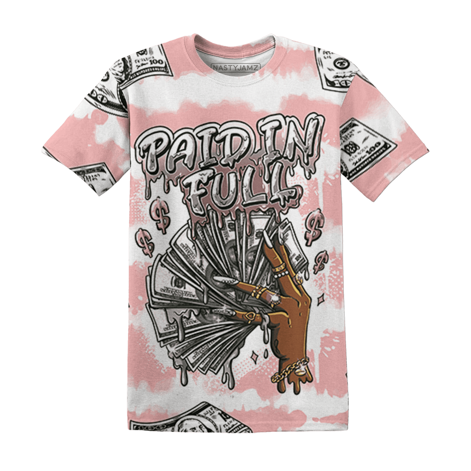 Low Legend Pink 11s T Shirt Match Paid In Full 3D All-Over Print - NastyJamz