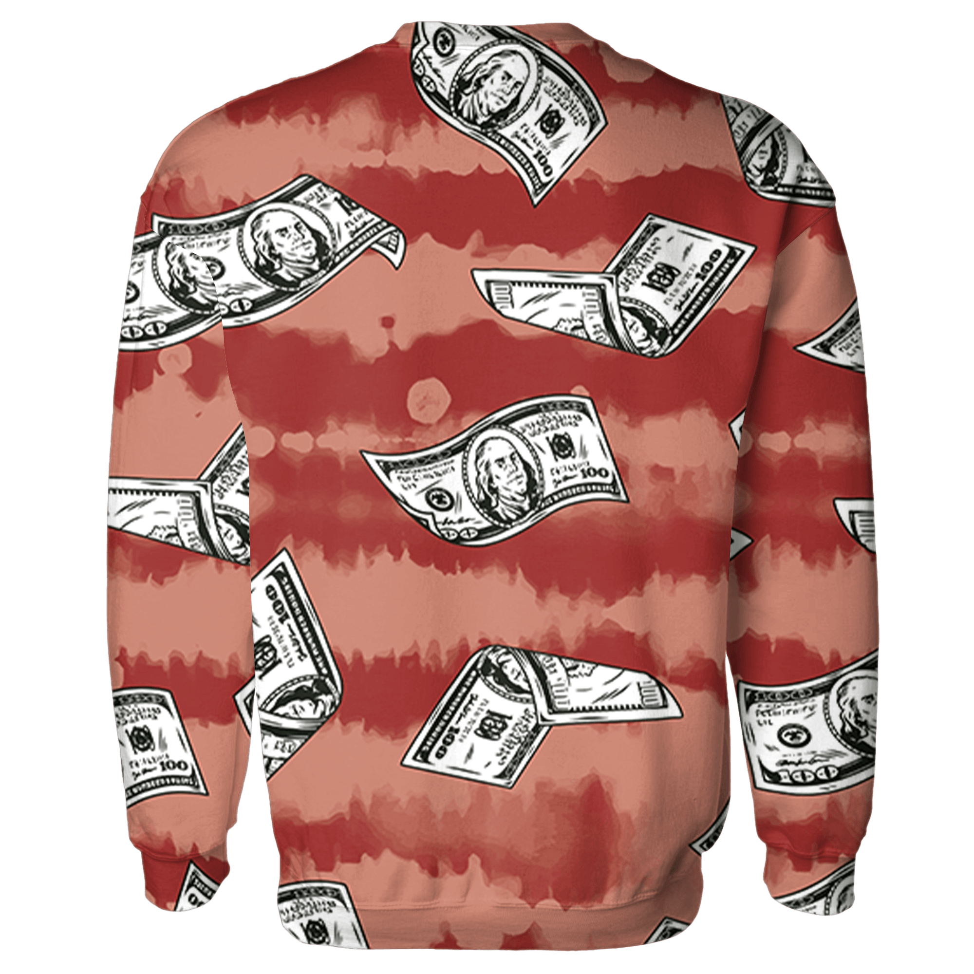 Dune Red 13s Sweatshirt Match Paid In Full 3D All-Over Print - NastyJamz