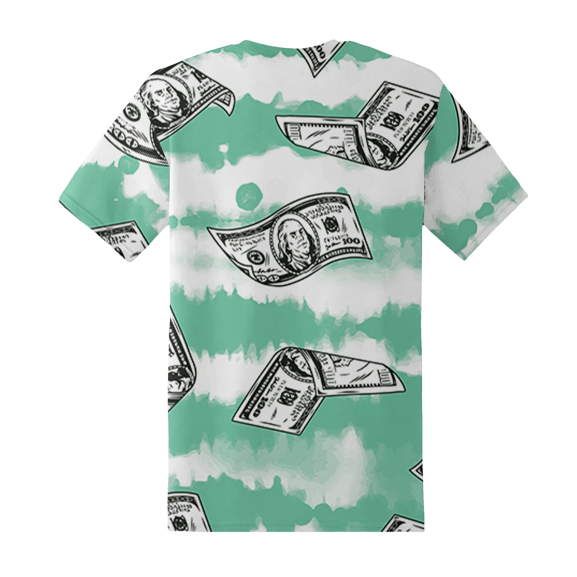 High OG Green Glow 1s T Shirt Match Paid In Full 3D All-Over Print - NastyJamz