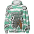 High OG Green Glow 1s Hoodie Match Paid In Full 3D All-Over Print - NastyJamz