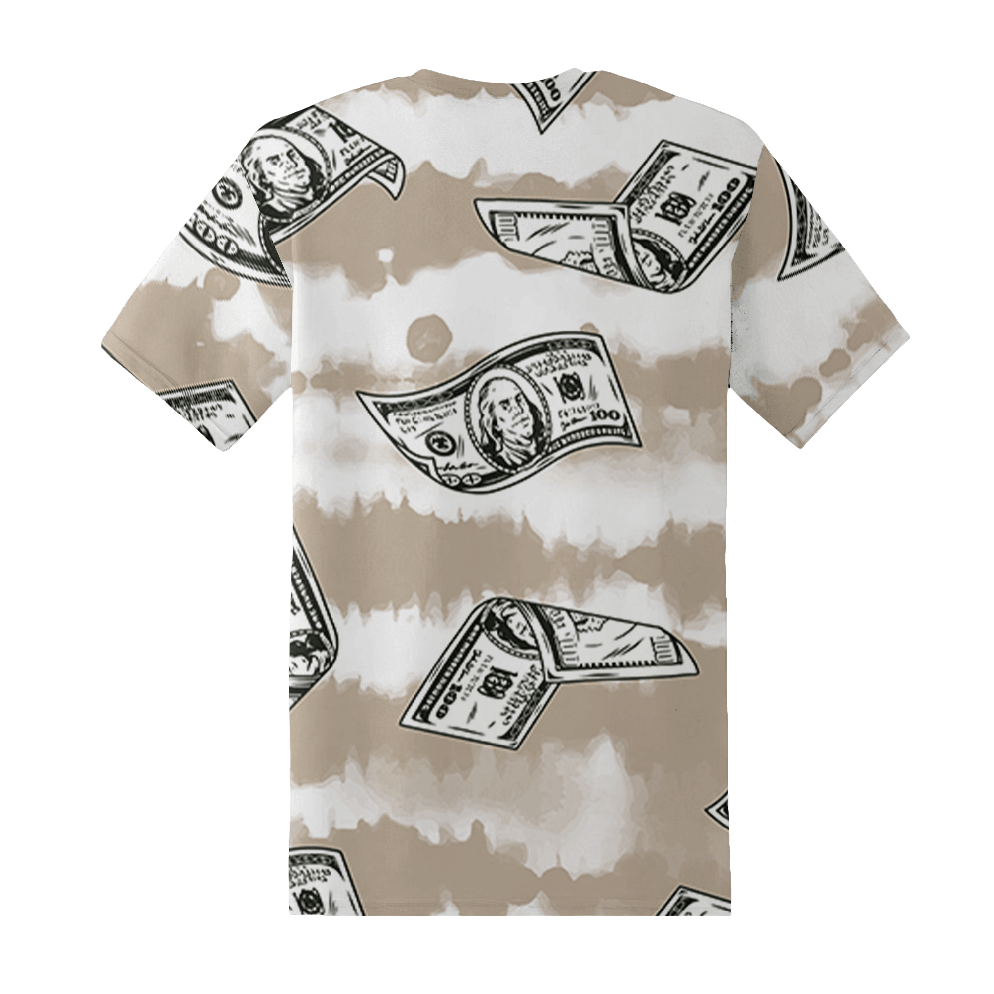 Latte 1s T Shirt Match Paid In Full 3D All-Over Print - NastyJamz