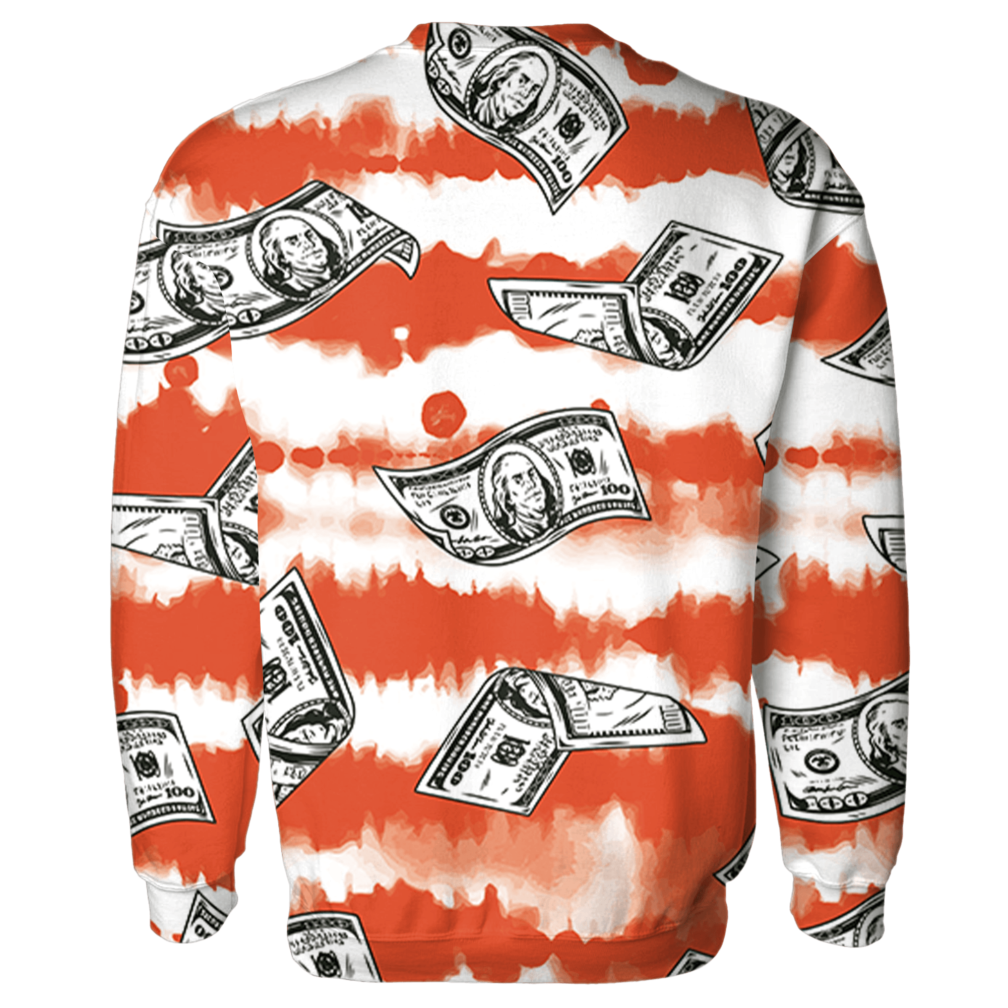 Georgia Peach 3s Sweatshirt Match Paid In Full 3D All-Over Print - NastyJamz
