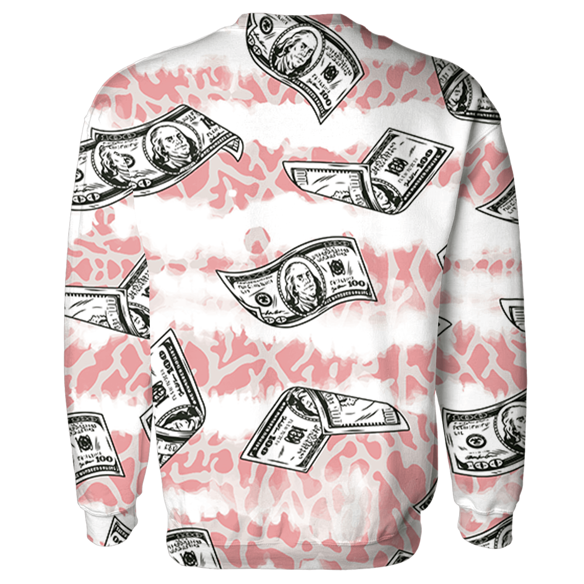 Red Stardust 3s Sweatshirt Match Paid In Full 3D All-Over Print - NastyJamz