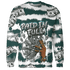 Oxidized Green 4s Sweatshirt Match Paid In Full 3D All-Over Print - NastyJamz