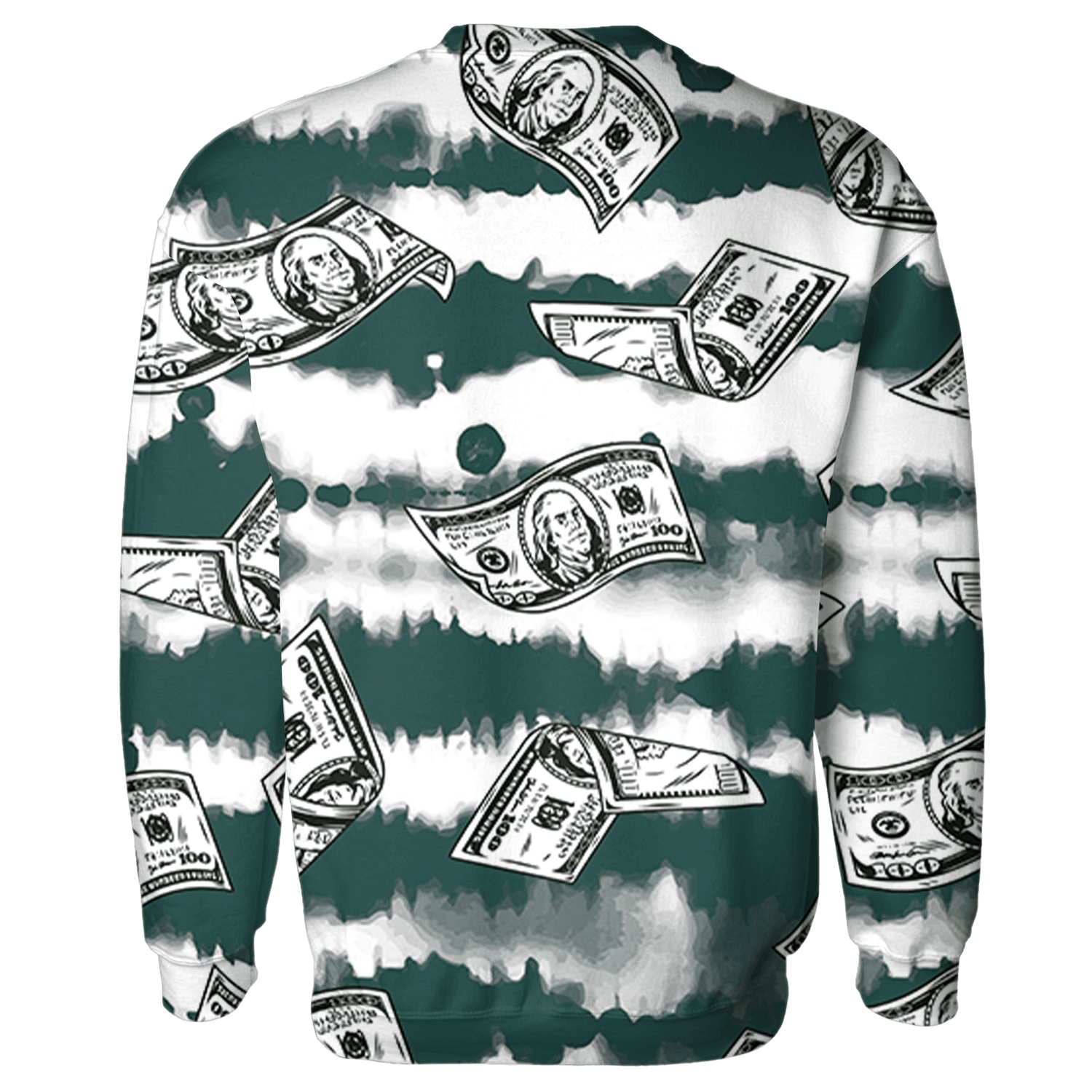 Oxidized Green 4s Sweatshirt Match Paid In Full 3D All-Over Print - NastyJamz