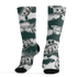 Oxidized Green 4s Socks Match Paid In Full 3D All-Over Print - NastyJamz