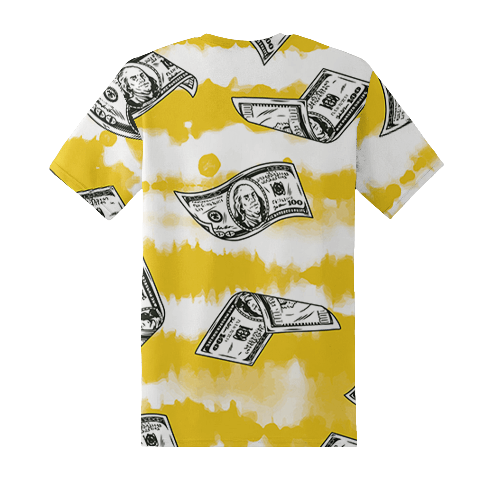 Vivid Sulfur 4s T Shirt Match Paid In Full 3D All-Over Print - NastyJamz