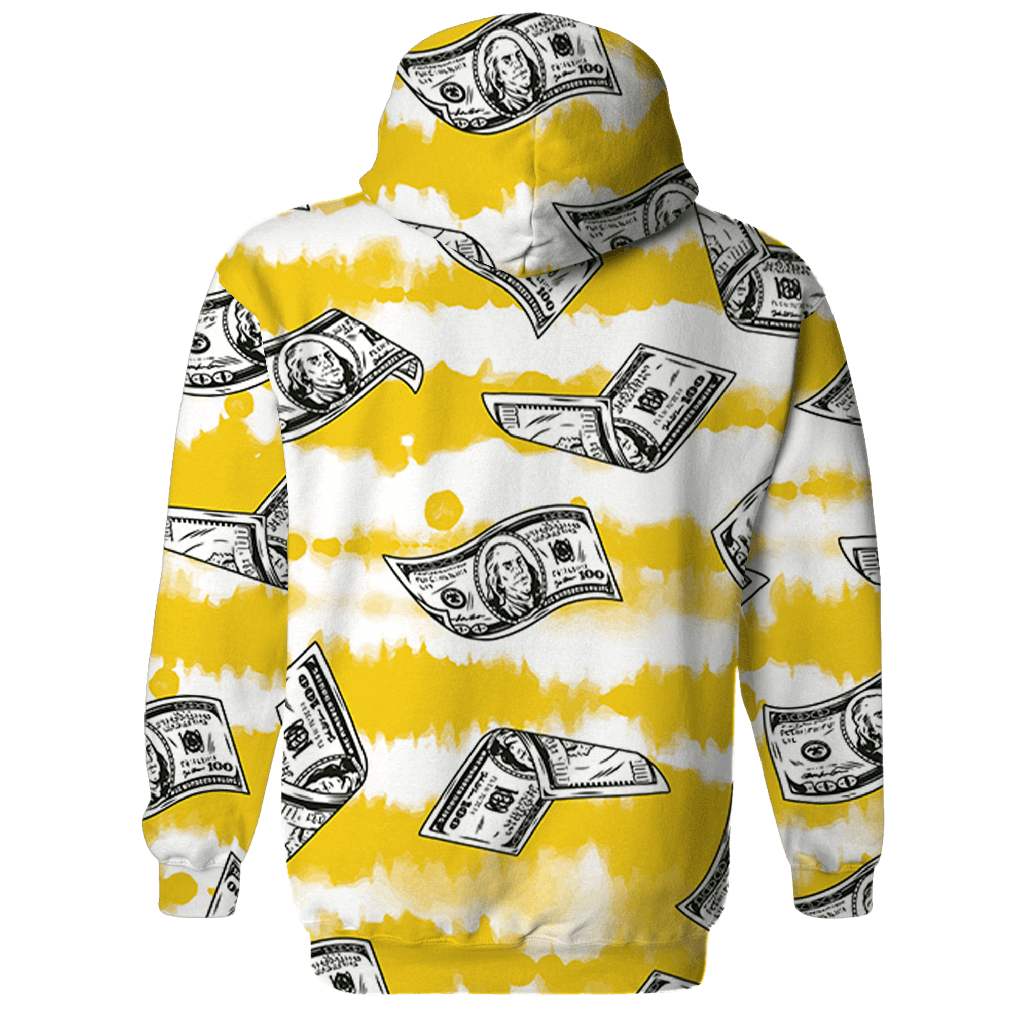 Vivid Sulfur 4s Hoodie Match Paid In Full 3D All-Over Print - NastyJamz