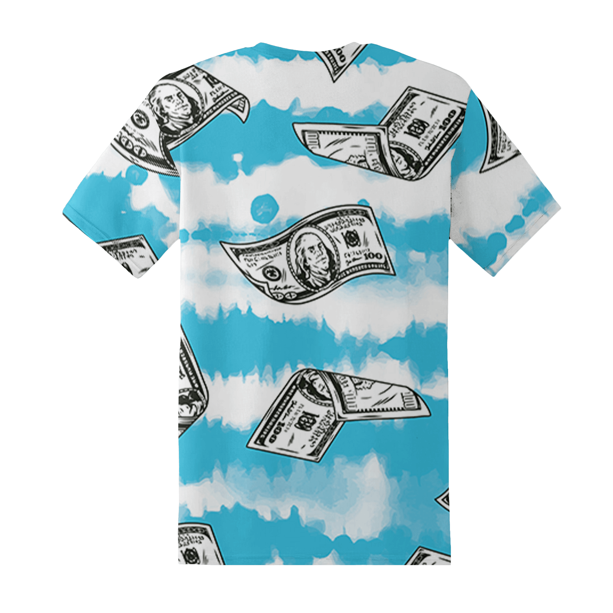 Dunk Low Dolphins T Shirt Match Paid In Full 3D All-Over Print - NastyJamz