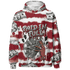 Cherry 12s Hoodie Match Paid In Full 3D All-Over Print - NastyJamz