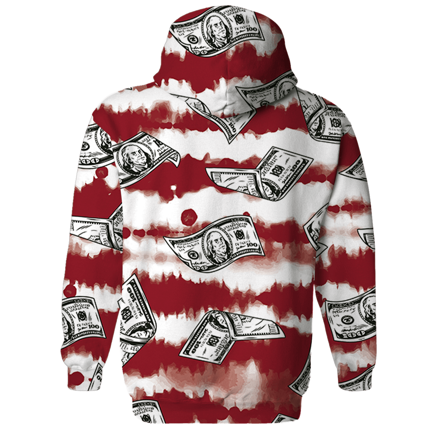 Cherry 12s Hoodie Match Paid In Full 3D All-Over Print - NastyJamz