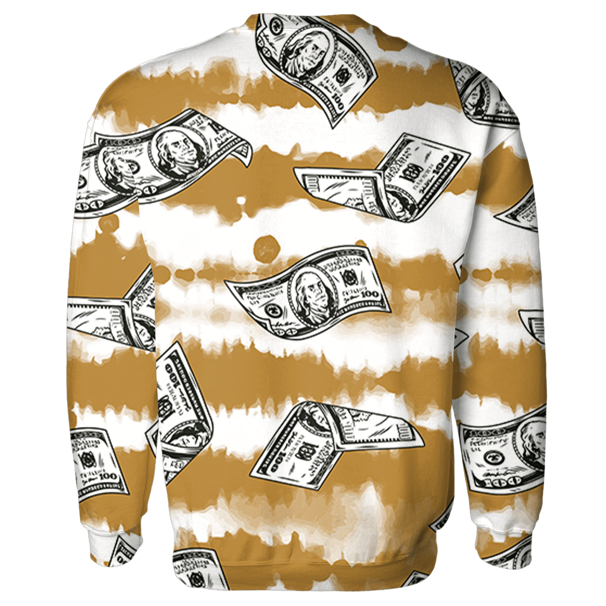 Wheat 13s Sweatshirt Match Paid In Full 3D All-Over Print - NastyJamz