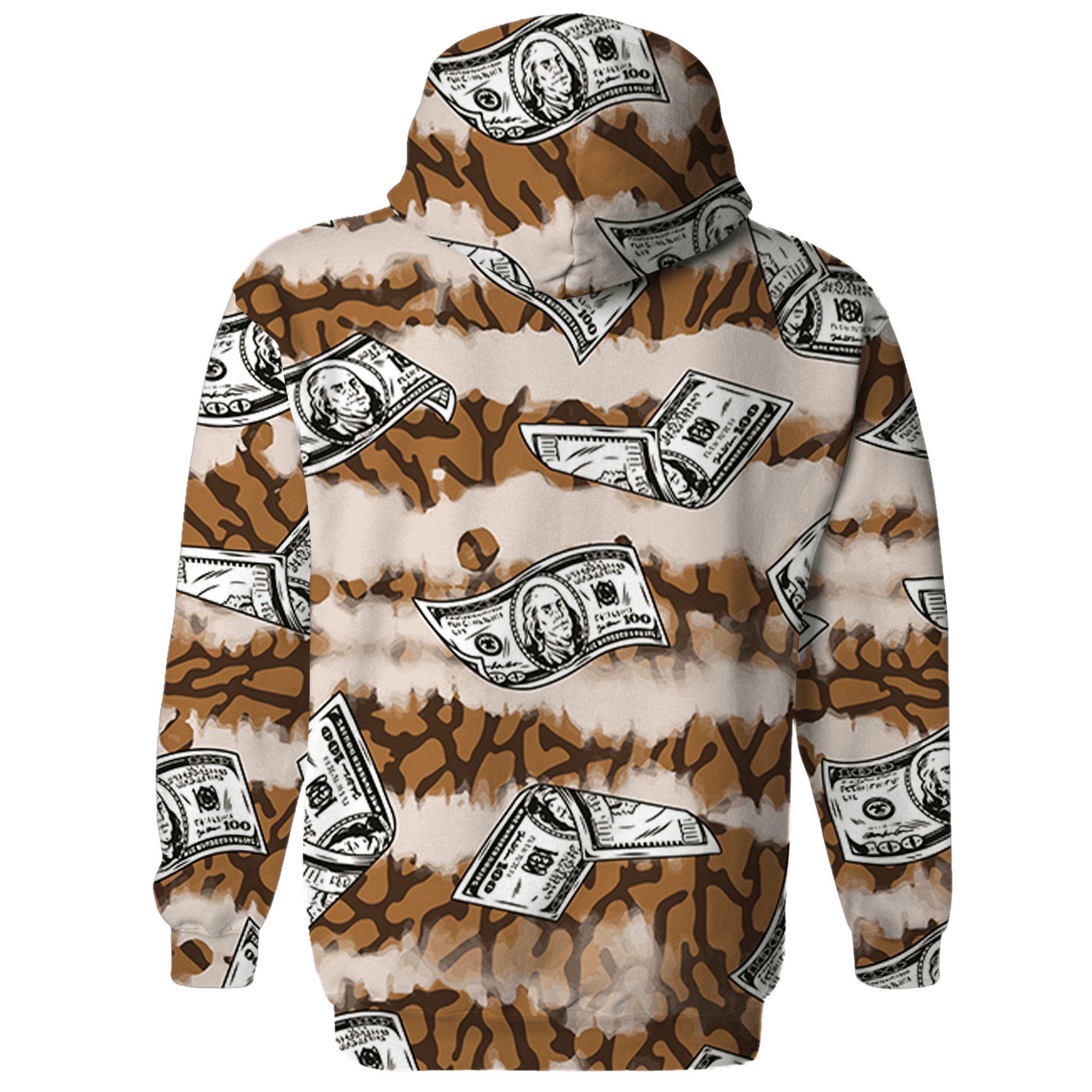 Palomino 3s Hoodie Match Paid In Full 3D All-Over Print - NastyJamz