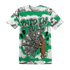 Lucky Green 5s T Shirt Match Paid In Full 3D All-Over Print - NastyJamz