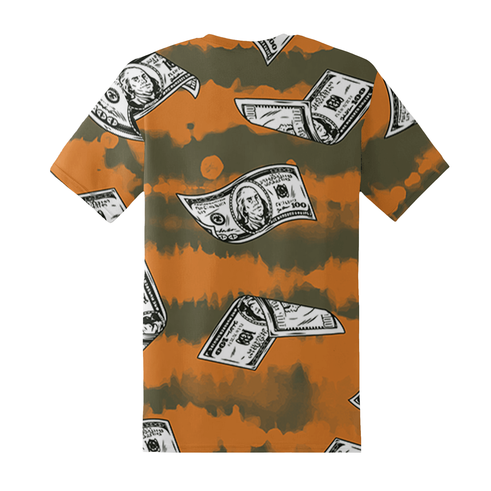 Olive 5s T Shirt Match Paid In Full 3D All-Over Print - NastyJamz
