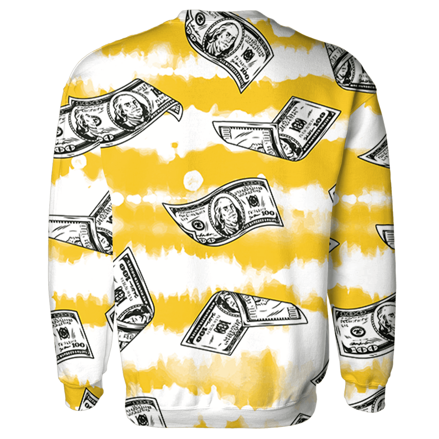 Yellow Ochre 6s Sweatshirt Match Paid In Full 3D All-Over Print - NastyJamz