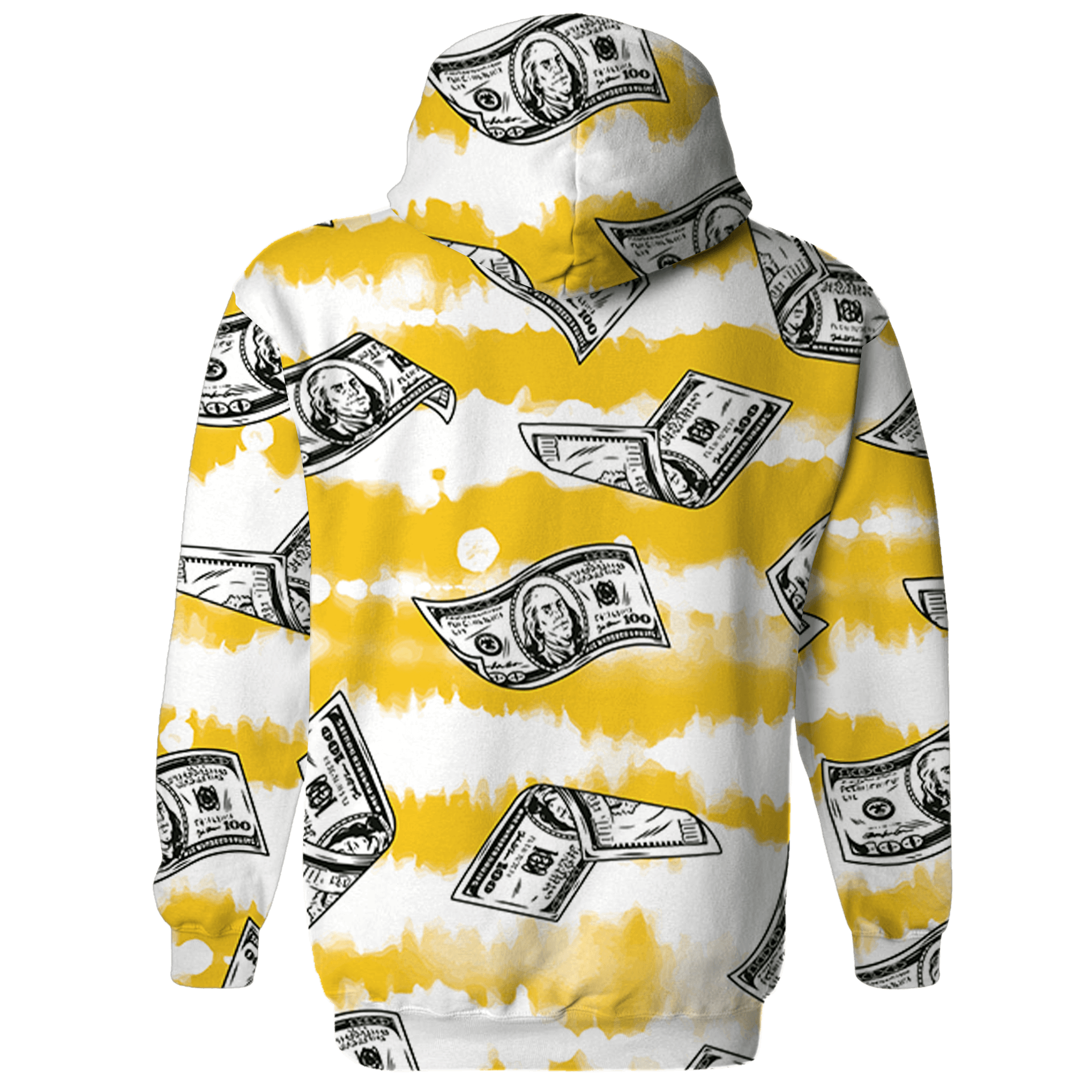 Yellow Ochre 6s Hoodie Match Paid In Full 3D All-Over Print - NastyJamz
