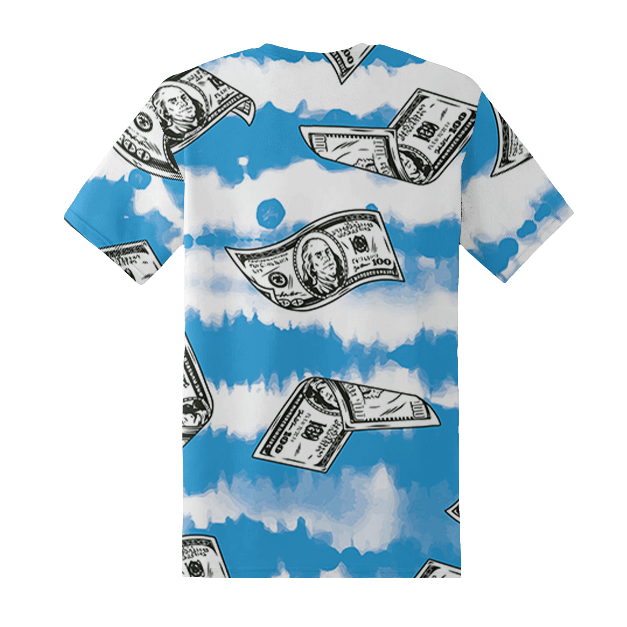 Powder Blue 9s T Shirt Match Paid In Full 3D All-Over Print - NastyJamz