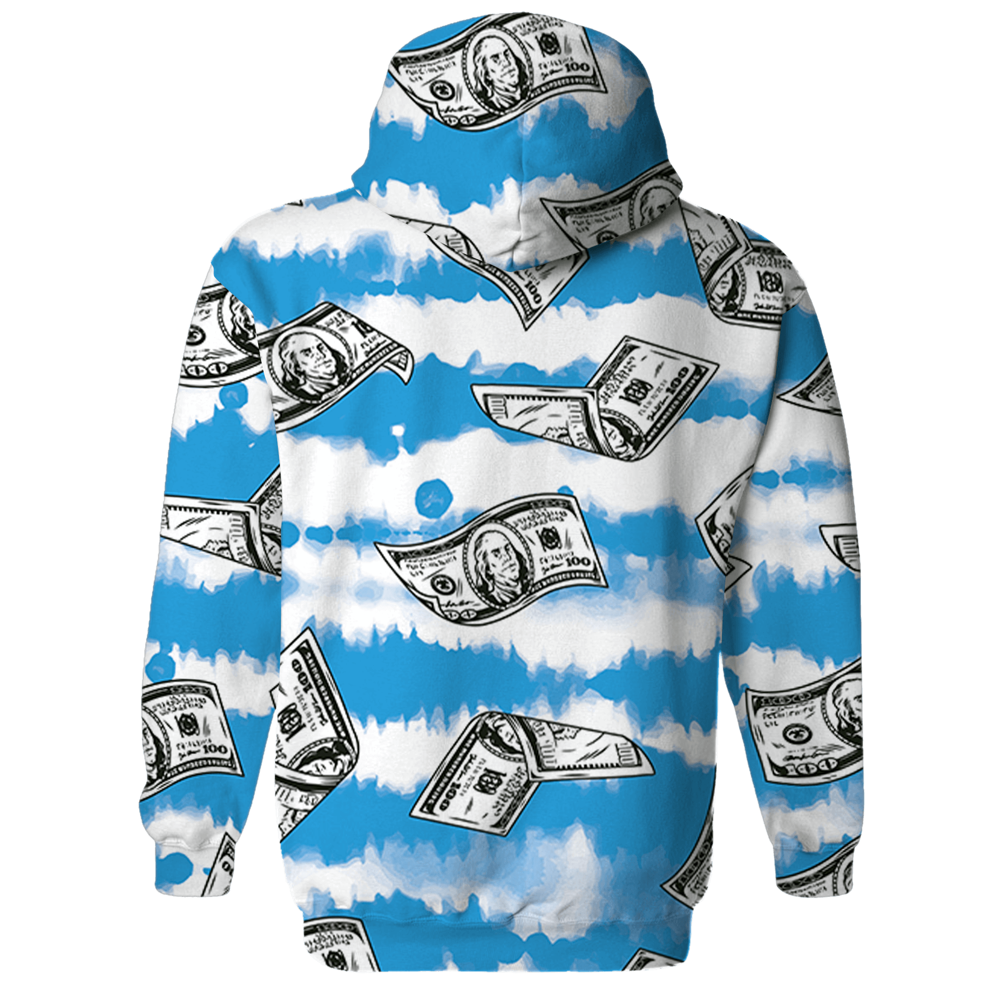 Powder Blue 9s Hoodie Match Paid In Full 3D All-Over Print - NastyJamz