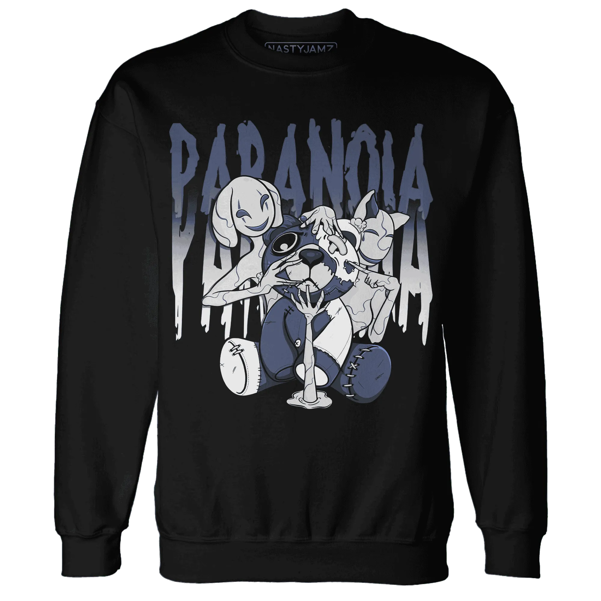 Low-Diffused-Blue-11s-Sweatshirt-Match-Paranoia-BER