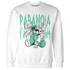 High OG Green Glow 1s Sweatshirt Match Paranoia BER - NastyJamz