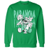 High OG Green Glow 1s Sweatshirt Match Paranoia BER - NastyJamz