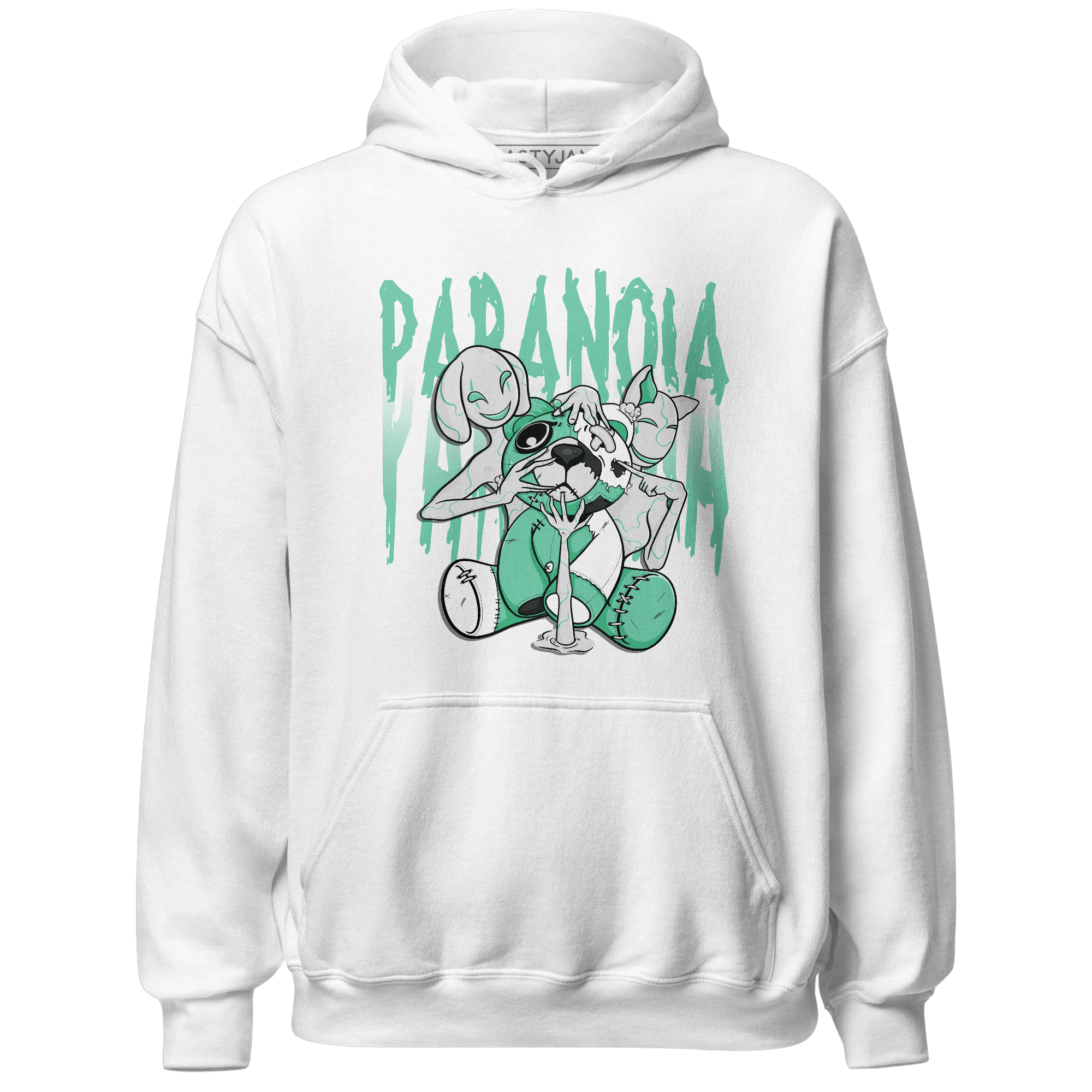 High OG Green Glow 1s Hoodie Match Paranoia BER - NastyJamz