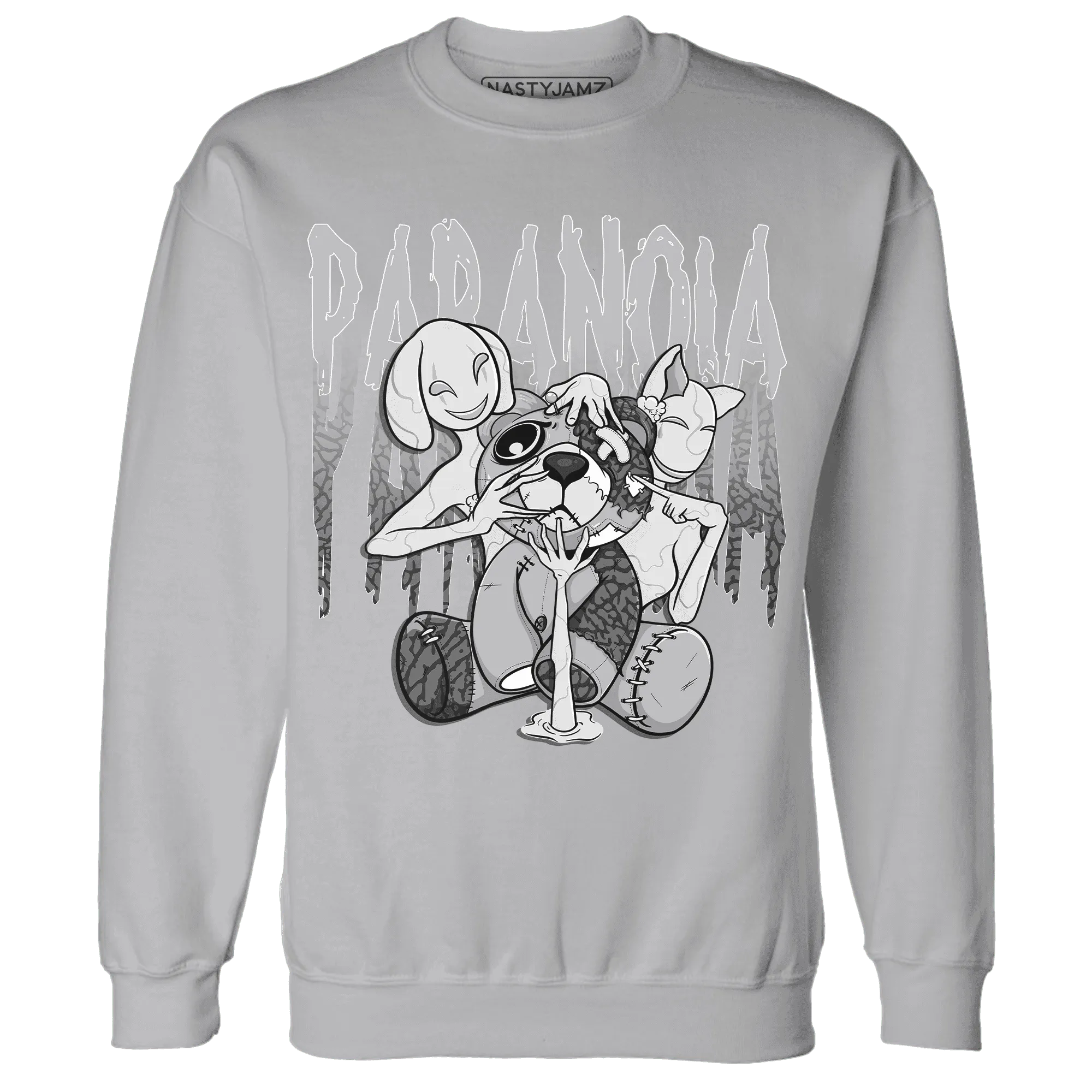 Cement-Grey-3s-Sweatshirt-Match-Paranoia-BER