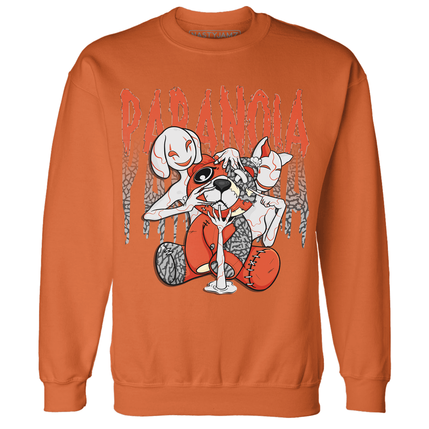 Georgia Peach 3s Sweatshirt Match Paranoia BER - NastyJamz
