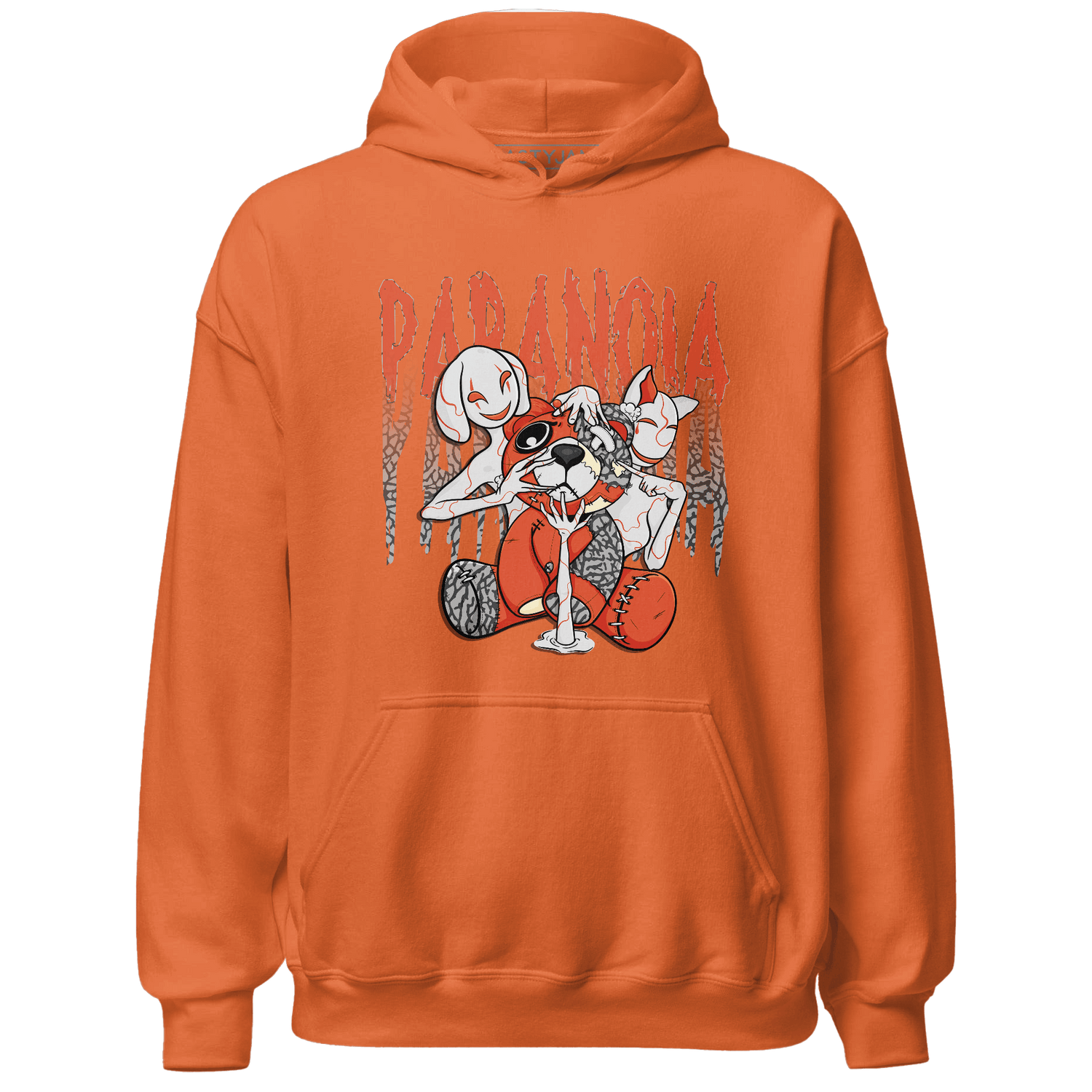 Georgia Peach 3s Hoodie Match Paranoia BER - NastyJamz